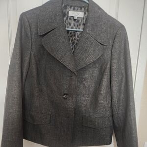 Classic Women's Gray Blazer